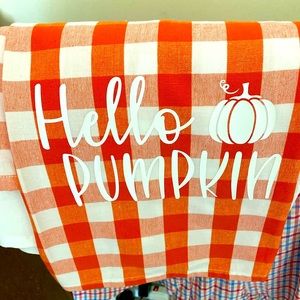 Hello Pumpkin Kitchen Towel